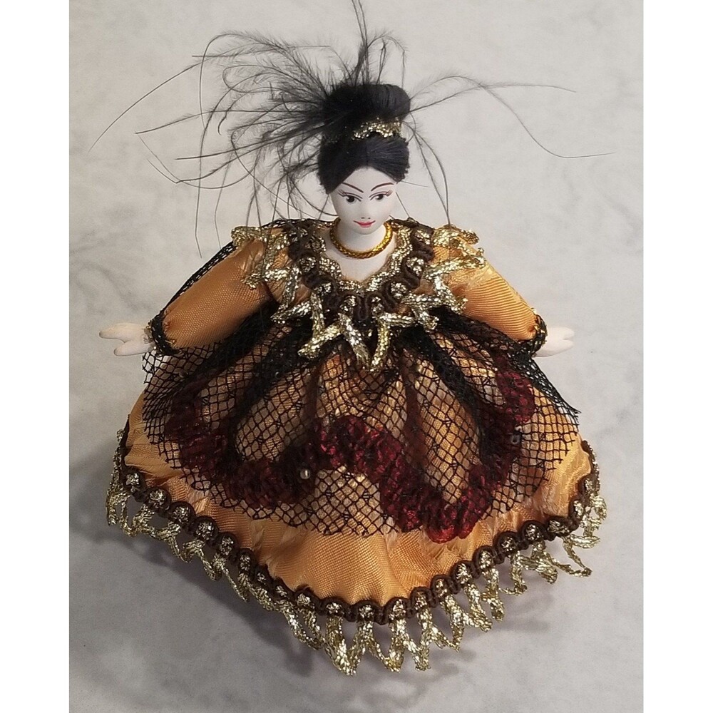 doll trinket box made in St. Petersburg Russia